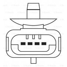 Αισθητήρες Λ (λάμδα) RENAULT 21 1990 - 1995 BOSCH 0 258 006 046