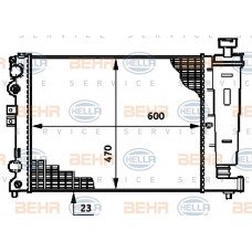 Ψυγείο Νερού CITROEN JUMPY 2004 - 2007 ( I ) ( U6U ) 026306300