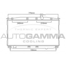 Ψυγείο Νερού HYUNDAI SANTA FE 2007 - 2010 ( CM ) 026506300
