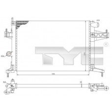 Ψυγείο Νερού OPEL COMBO 2004 - 2010 028606310