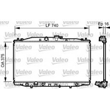 Ψυγείο Νερού HONDA ACCORD 2003 - 2005 ( CL / M / N ) 028906310
