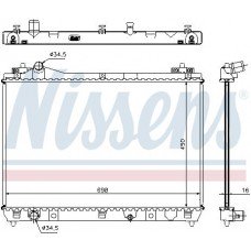 Ψυγείο Νερού SUZUKI GRAND VITARA 2006 - 2009 ( JB ) 029306310
