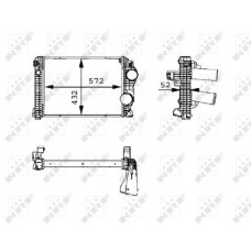 Ψυγείο Intercooler MERCEDES ATEGO 1997 - 029806210
