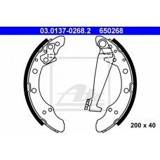 Θερμουίτ/Σιαγώνα VW GOLF 1984 - 1992 ( Mk2 ) ATE 03.0137-0268.2