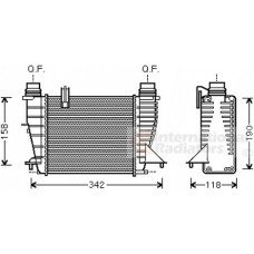 Ψυγείο Intercooler RENAULT MODUS 2005 - 2008 ( FP ) ( JP ) 031006230