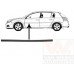 Φάσα Πόρτας OPEL VECTRA 2005 - 2008 ( C ) Εμπρός Αριστερά 032006542