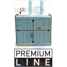 Ψυγείο Καλοριφέρ CHEVROLET-DAEWOO AVEO 2008 - 2011 ( T250 ) 032506500