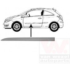 Φάσα Πόρτας Βαφόμενο OPEL CORSA 2006 - 2011 ( D ) Εμπρός Αριστερά 032806522