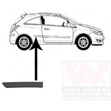 Φάσα Πόρτας OPEL CORSA 2006 - 2011 ( D ) Πίσω Δεξιά 032806551