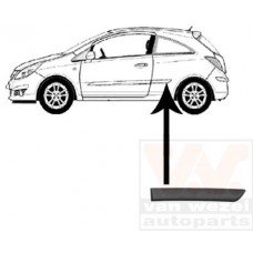 Φάσα Πόρτας OPEL CORSA 2006 - 2011 ( D ) Πίσω Αριστερά 032806552