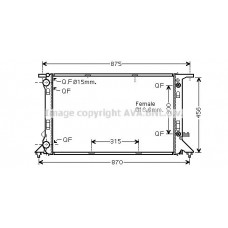Ψυγείο Νερού AUDI Q5 2008 - 2012 ( 8R ) 033406310
