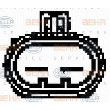 Βεντιλατέρ Νερού LANCIA MUSA 2004 - 2007 033606470