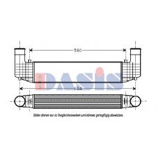Ψυγείο Intercooler SEAT ALHAΜBRA 1995 - 2000 ( 7V ) 033806200