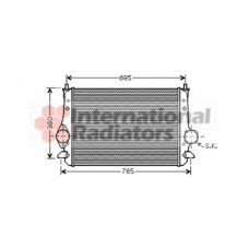 Ψυγείο Intercooler SEAT ALHAΜBRA 2000 - 2004 ( 7V ) 033806210
