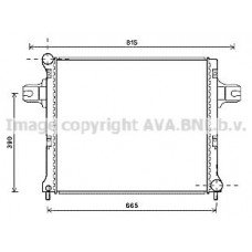 Ψυγείο Νερού JEEP COMMANDER 2006 - 2010 ( XK ) 034306310