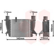 Ψυγείο Intercooler NISSAN NOTE 2009 - 2013 ( E11 ) 036406200
