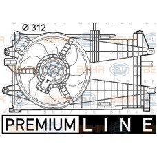 Βεντιλατέρ Νερού FIAT PUNTO 1999 - 2003 ( 188 ) 036806480