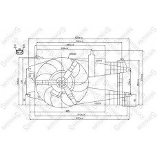 Βεντιλατέρ Νερού FIAT PUNTO 2003 - 2011 ( 188 ) 038906470