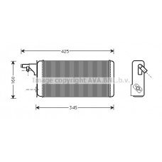 Ψυγείο Καλοριφέρ IVECO DAILY 1990 - 2000 040406510