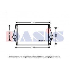 Ψυγείο Intercooler VOLVO S80 1999 - 2005 ( TS ) ( XY ) 040606200