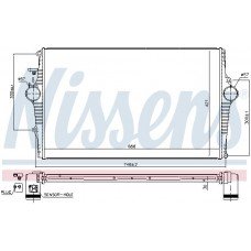 Ψυγείο Intercooler VOLVO S80 1999 - 2005 ( TS ) ( XY ) 040606210