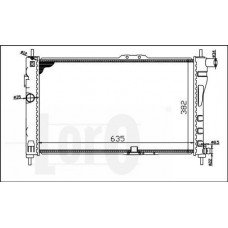 Ψυγείο Νερού CHEVROLET-DAEWOO NEXIA 1995 - 1997 ( KLETN ) 042606300