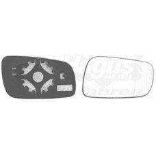 Κρύσταλλο Καθρέφτη Θερμαινόμενο SKODA FABIA 2000 - 2004 ( 6Y ) Δεξιά 043807611