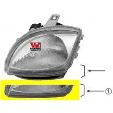 Φανάρι Εμπρός FIAT SEICENTO 2001 - 2006 ( 187 ) MAGNETI MARELLI Αριστερά 043905272