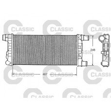 Ψυγείο Νερού FIAT SEICENTO 2001 - 2006 ( 187 ) VALEO 043906305