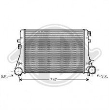 Ψυγείο Intercooler SEAT ALTEA 2004 - 2009 ( 5P ) 044306200