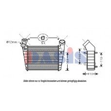 Ψυγείο Intercooler SKODA SUPERB 2001 - 2008 ( 3U4 ) 044506200