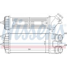 Ψυγείο Intercooler PEUGEOT PARTNER 2002 - 2008 044706200