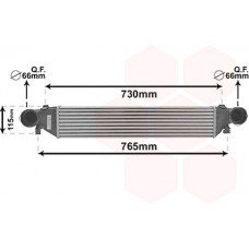 Ψυγείο Intercooler MERCEDES C CLASS 2004 - 2007 ( W203 ) 045006210