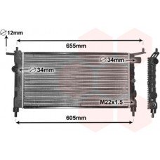 Ψυγείο Νερού OPEL CORSA 1993 - 2000 ( B ) 049406300