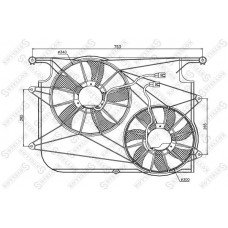 Βεντιλατέρ Νερού CHEVROLET-DAEWOO CAPTIVA 2007 - 2012 051706450