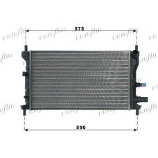 Ψυγείο Νερού FORD FIESTA 1996 - 1999 ( Mk4a ) VALEO 053006305