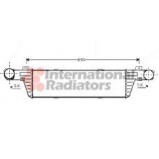 Ψυγείο Intercooler MERCEDES E CLASS 1996 - 1999 ( W210 ) 053206200