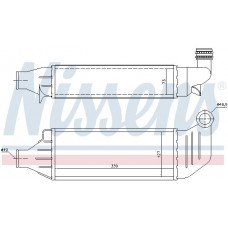 Ψυγείο Intercooler FORD MONDEO 1996 - 2000 ( Mk2 ) 056906200