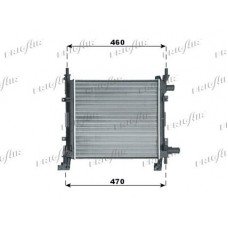 Ψυγείο Νερού FORD KA 1997 - 2008 ( RB ) BEHR 057106325