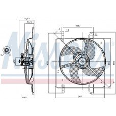 Βεντιλατέρ Νερού FORD KA 1997 - 2008 ( RB ) 057106440