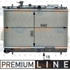 Ψυγείο Νερού HYUNDAI MATRIX 2001 - 2006 ( FC ) 057206300