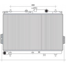 Ψυγείο Νερού HYUNDAI MATRIX 2001 - 2006 ( FC ) 057206320