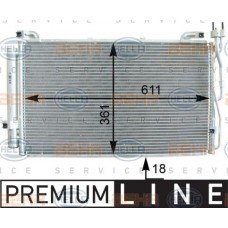 Ψυγείο A/C (Εξωτερικό) HYUNDAI MATRIX 2001 - 2006 ( FC ) 057206410