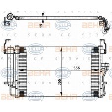 Ψυγείο A/C (Εξωτερικό) HYUNDAI ELANTRA 2000 - 2004 ( XD ) 057906400