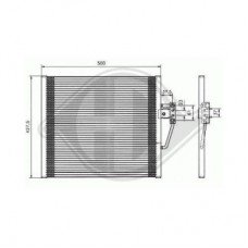 Ψυγείο A/C (Εξωτερικό) BMW 5 Series 2000 - 2003 ( E39 F/L ) 058206410