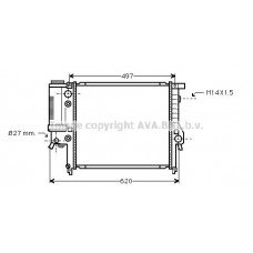 Ψυγείο Νερού BMW 3 Series 1990 - 1995 ( E36 ) BEHR 058906340