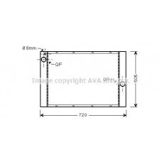 Ψυγείο Νερού BMW 5 Series 2003 - 2007 ( E60/1 ) BEHR 059006300