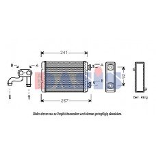 Ψυγείο Καλοριφέρ BMW 3 Series 1995 - 2000 ( E36 F/L) 059306510