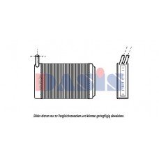 Ψυγείο Καλοριφέρ AUDI 80 1984 - 1986 ( 81 ) ( 85 ) ( B2 ) 060606500