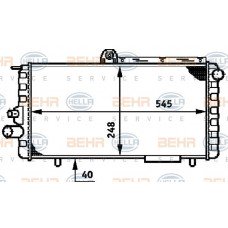 Ψυγείο Νερού ALFA ROMEO 33 1983 - 1989 ( 905 ) 065606300